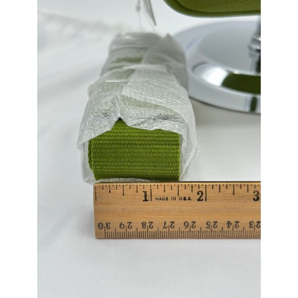 Michael Kors Bryant Med Leather Double Zip Chain Camera Crossbody Meadow Green - Picture 13 of 16